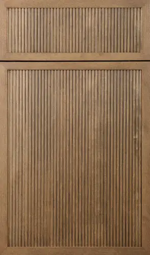 Fluted door