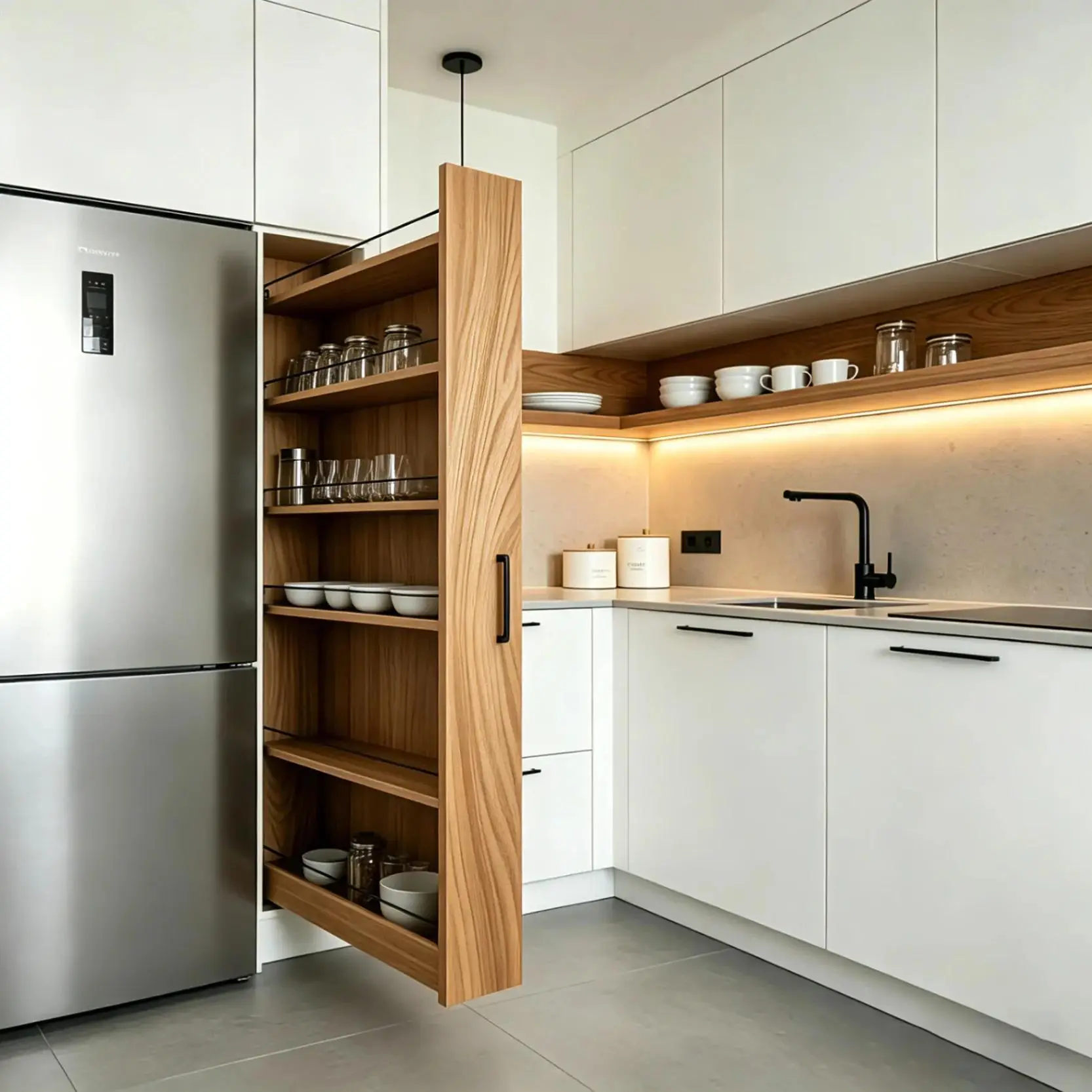 Pull-out Larder