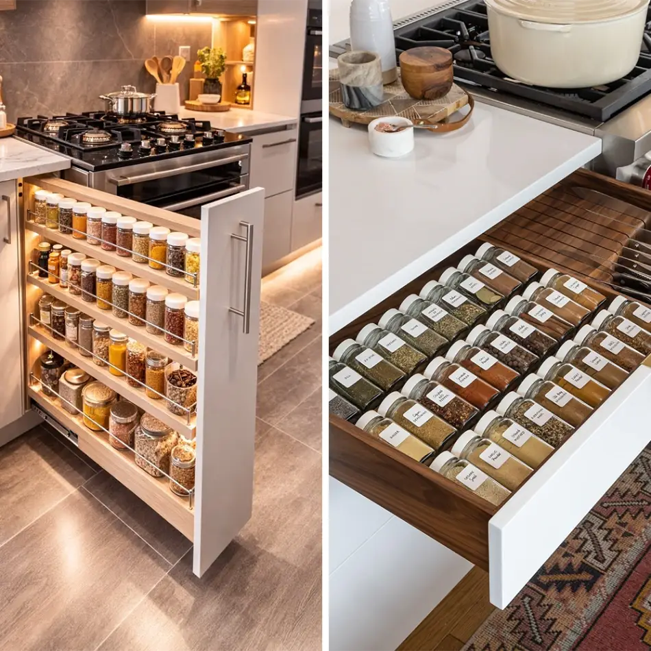 Spice Drawer Insert