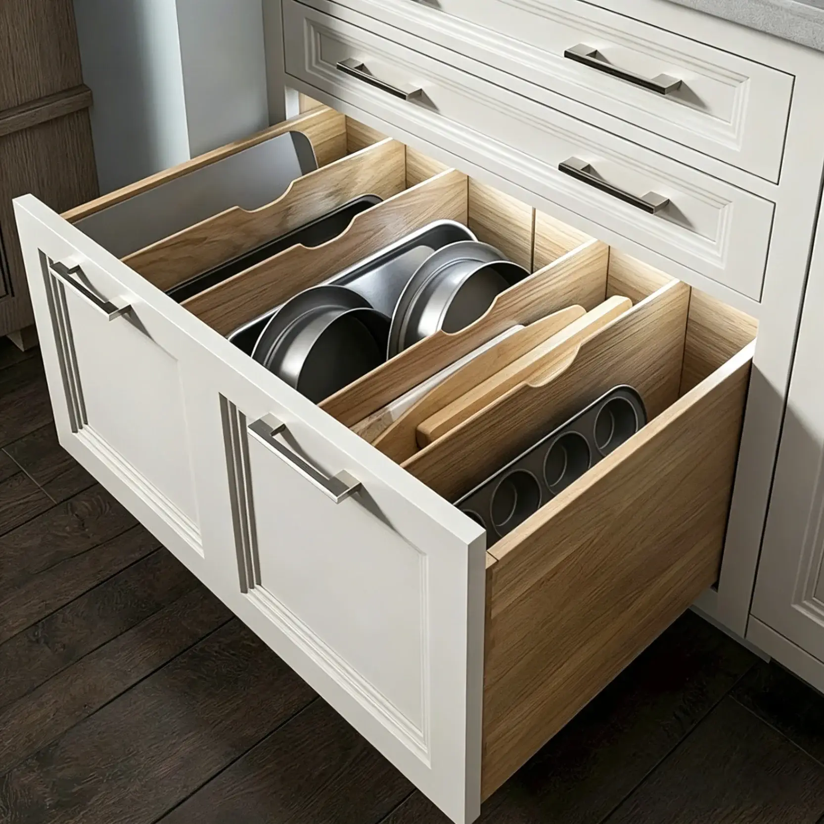 Tray Divider Cookie Sheet Organizer